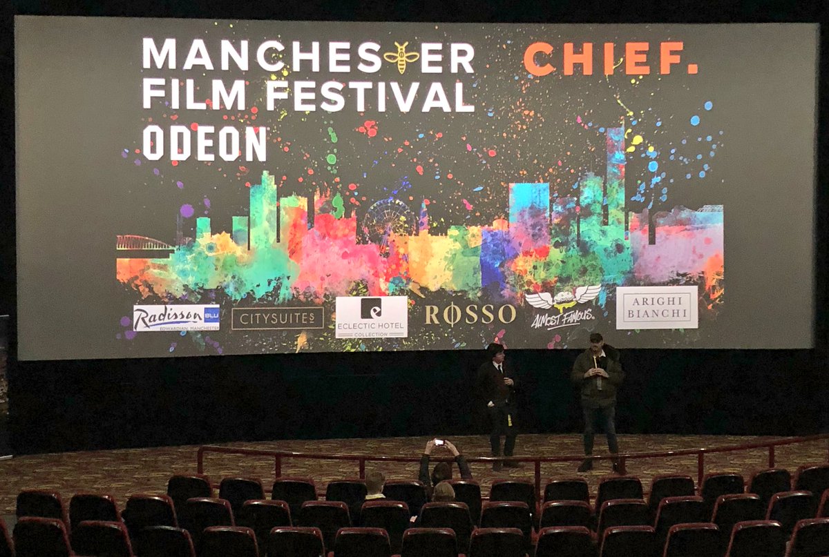 RBEhotels's tweet photo. A great opening evening @ManIFFofficial #maniff2018 with the opening night film "Painted Woman" starring @stefdawson, followed by an interesting Q&amp;A with @cotten_james Proud Supporter #RBEManchester https://t.co/C5DWoCjPIL