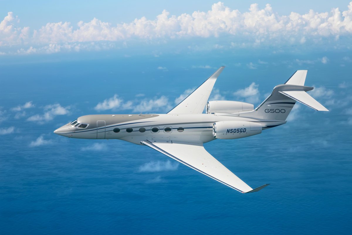 GulfstreamAero's tweet photo. Next-gen aircraft. Next-gen flying experience. #G500 https://t.co/g6ULgteWB9