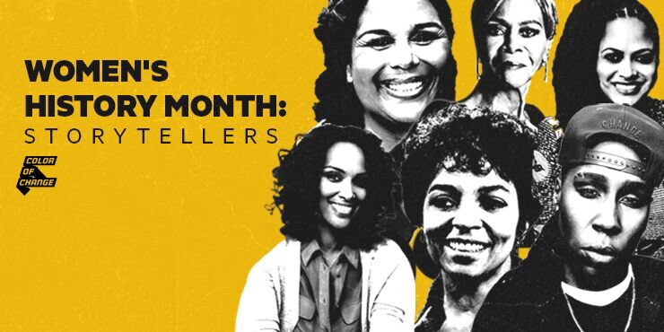 This month, we celebrate the revolutionary Black women of the past and present who use their stories, their work, and their platforms to move us from Presence To Power! #BlackWomenStorytellers #WomensHistoryMonth #FutureIsFemale #TellBlackStories