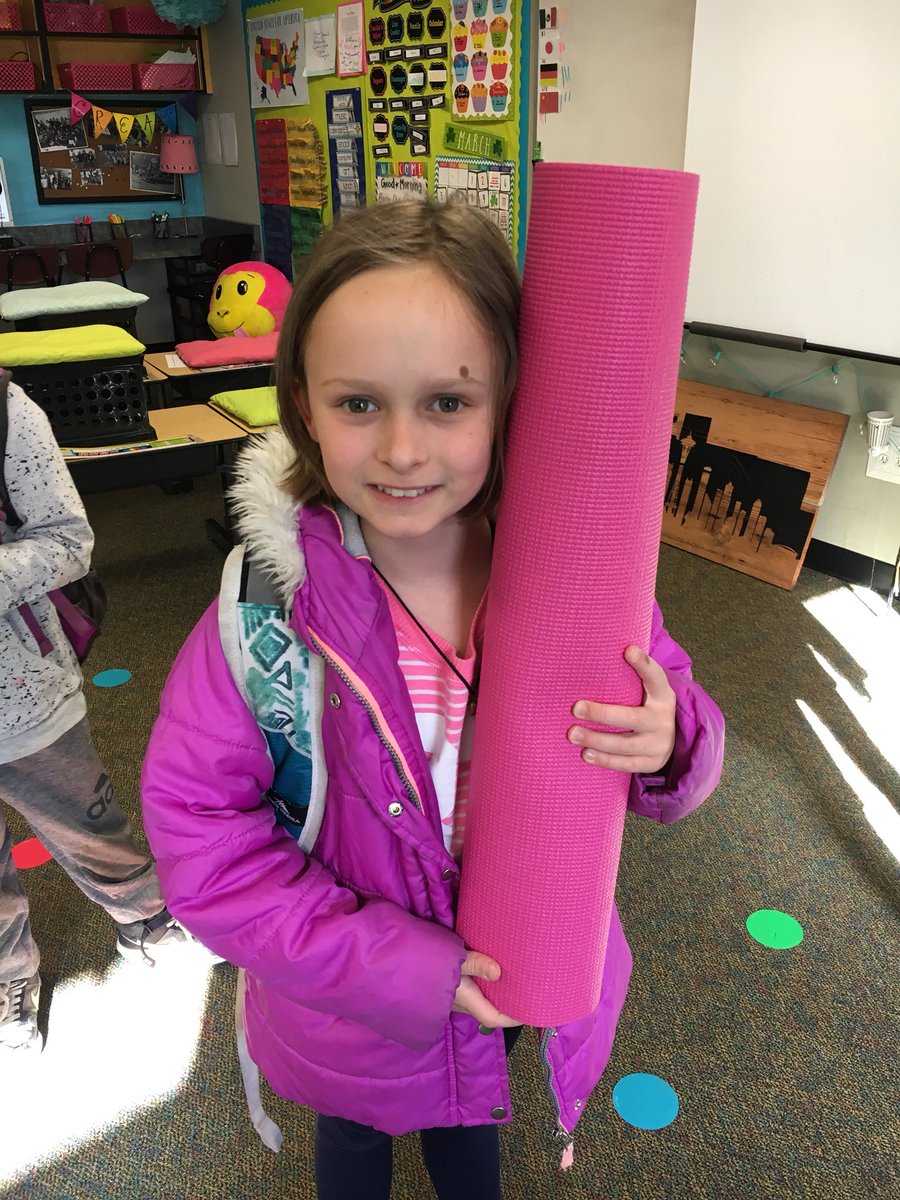 HWE_ThirdGrade's tweet photo. We are excited to start after school yoga club today!! https://t.co/DDUqdemrch