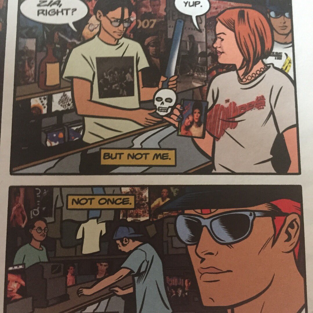 TheDandyWarhols's tweet photo. #tbt this was from our friend @AllredMD’s space/rock adventure #RedRocket7 - came out 20yrs ago now, can ya believe it? (If you find a copy snap it up!) https://t.co/fcbI0RY0wr