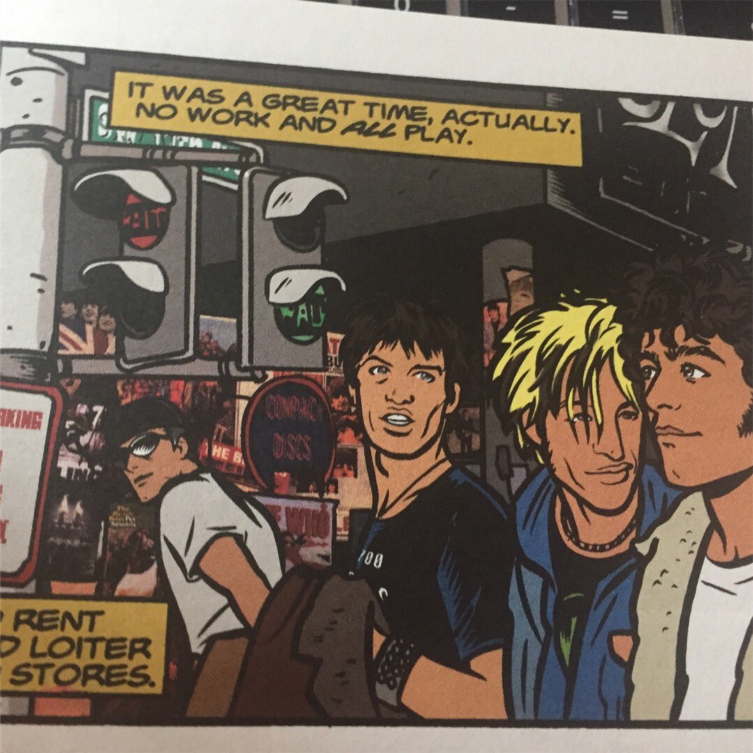 TheDandyWarhols's tweet photo. #tbt this was from our friend @AllredMD’s space/rock adventure #RedRocket7 - came out 20yrs ago now, can ya believe it? (If you find a copy snap it up!) https://t.co/fcbI0RY0wr