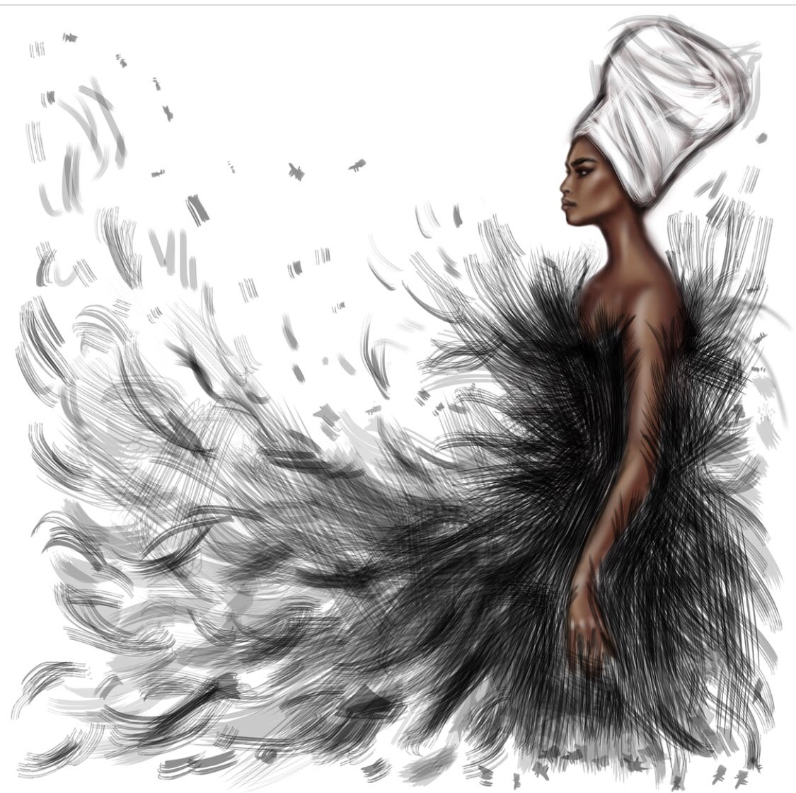 Iman Abdulmajid (@the_real_iman) on Twitter photo Ethereal! Fan Art by <a href="/shamekhbluwi/">Shamekh AlBluwi</a> of our cover of <a href="/VogueArabia/">Sarah El Kays</a> <a href="/ImaanHammam/">Imaan hammam</a> #VogueArabia #FanArt Ethereal! Fan Art by <a href="/shamekhbluwi/">Shamekh AlBluwi</a> of our cover of <a href="/VogueArabia/">Sarah El Kays</a> <a href="/ImaanHammam/">Imaan hammam</a> #VogueArabia #FanArt