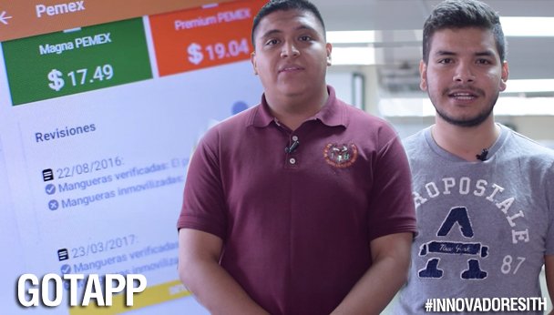 ForoCuatroTV's tweet photo. #InnovadoresITH GotApp una aplicación móvil donde puedes consultar el precio de la gasolina para que el usuario pueda elegir la más barata incluso tener acceso a las revisiones de la PROFECO para ver si han clausurado alguna bomba.
@ITHVENADOS
https://t.co/Gv7TWB7RZ4 https://t.co/AmdFDc5Sgk
