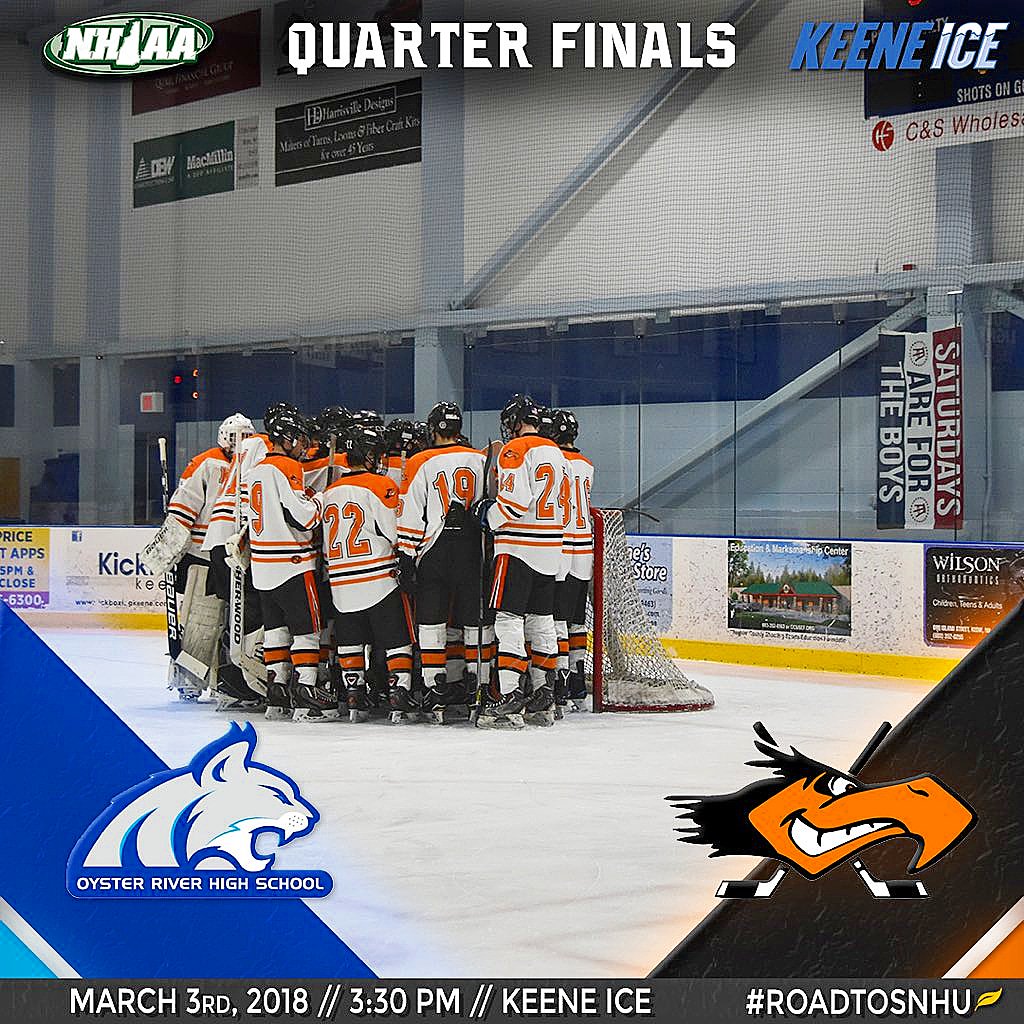KeeneHighHockey's tweet photo. Fill the rink! #Keene #Hockey #GoBlackbirds https://t.co/TrIH1e2kfn