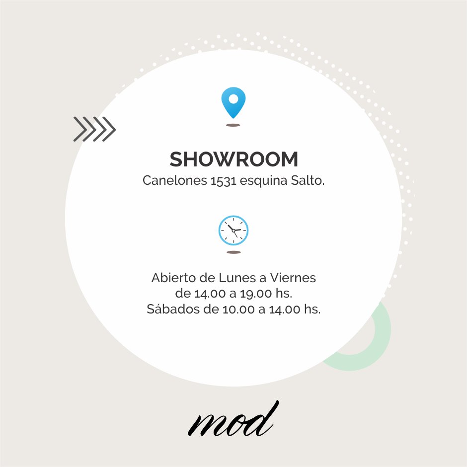 MOD_UY's tweet photo. Comenzamos marzo con todo 💪 y nuestro Showroom vuelve a su horario habitual. Ven a visitarnos de Lunes a Viernes de 14.00 a 19.00 hs y Sábados de 10.00 a 14.00 hs. Te esperamos! Showroom: Canelones 1531 esquina Salto. https://t.co/kWTOcDsH1d #haceloatumedida #mod #showroom https://t.co/wsyPnU5Xsb