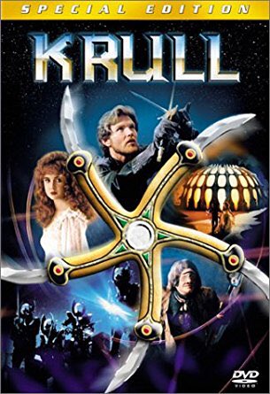 Piwi_47's tweet image. #Krull : mêmes qualités (heroic fantasy attachante, mythologie sympa) et défauts (côte kitsch, effets cheap, héros trop peu charismatique) que #DarLinvincible, dont il se rapproche dans la façon d’évoquer, de près ou de loin, l’imagerie de #ConanLeBarbare