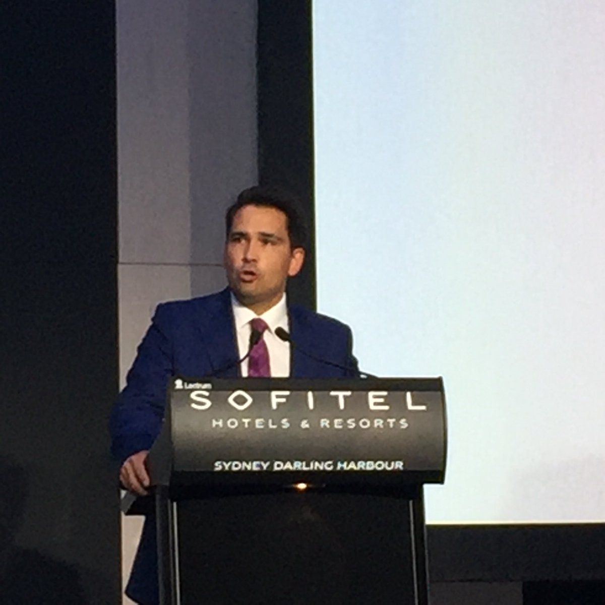 #ANZLF @SimonBridgesNZ reaffirming NZ and AUS best of mates.