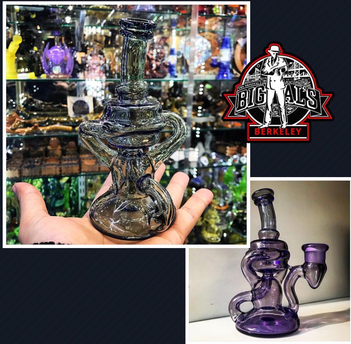 BigAlsSmoke's tweet photo. Potion double uptake recycler by my boy @n3rdglass ๐๐ฆ๐ฅ๐๐ค
#n3rd #n3rdlife #doubleuptake #recycler #potion #smooth #flavor #supportlocal #smooth #colorshift #handmade #boro #hello #telegraphave #berkeley #bayarea #california #heady #headshop #smoke https://t.co/eTLwbrZ57S