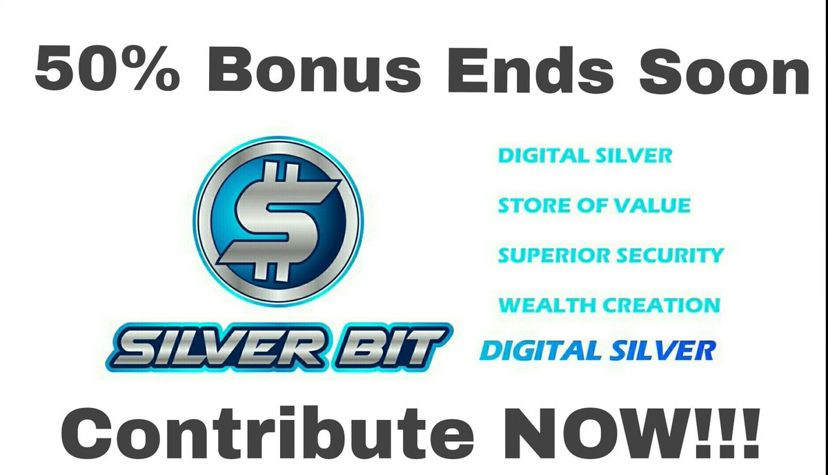 SilverBitSLV's tweet image. The future of investments has arrived!
SilverBit will hold its value decade after decade!
Early contributors get a 50% bonus!
Presale is now OPEN silverbit.co
Contribute with ETH, BTC, or LTC
#bitcoin #SilverEconomy #investment #cryptotrading