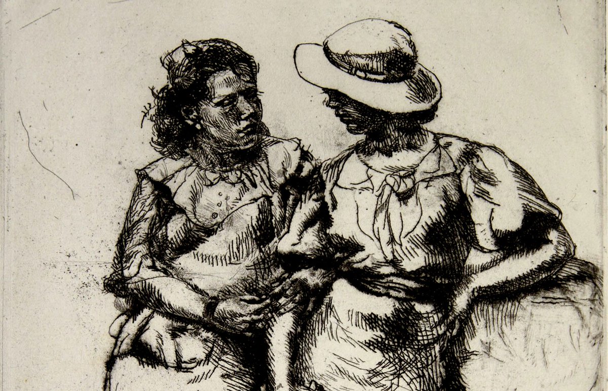 This #WomensHistoryMonth can you name #5WomenArtists? Stop by "Women Who Impress" in the Humanities Center Gallery to learn more about women artists in USD's collection. <a href="/USDWomensCenter/">USD Women's Center</a> <a href="/uofsandiego/">USD</a>