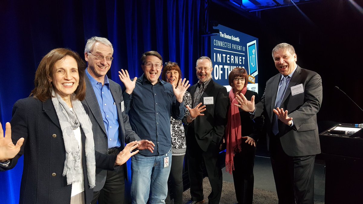 #Digitalhealth &amp; #innovation doesn't get any better than these awesome judges at the <a href="/bostonsci/">Boston Scientific</a> #cpciot!