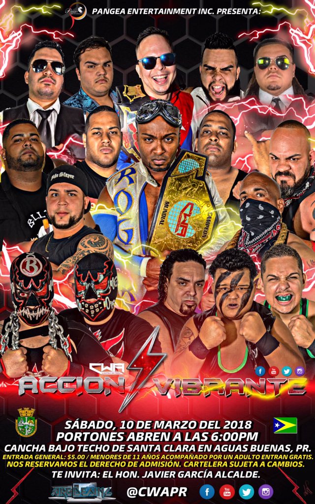 cwaprtv's tweet photo. ¡REGRESO A CASA!
POR UNA NOCHE, #LaEmpresadelPueblo regresa a sus raíces cuando se presenten el sábado, 10 de marzo en la Cancha Bajo Techo de Santa Clara en Aguas Buenas, PR.
¿Qué nos dejó #Destino2018 y que nos llevará a #BatallaPorElOro?
#AcciónVibranteENVIVO #MundoCWA https://t.co/zHkDn7i3Xo