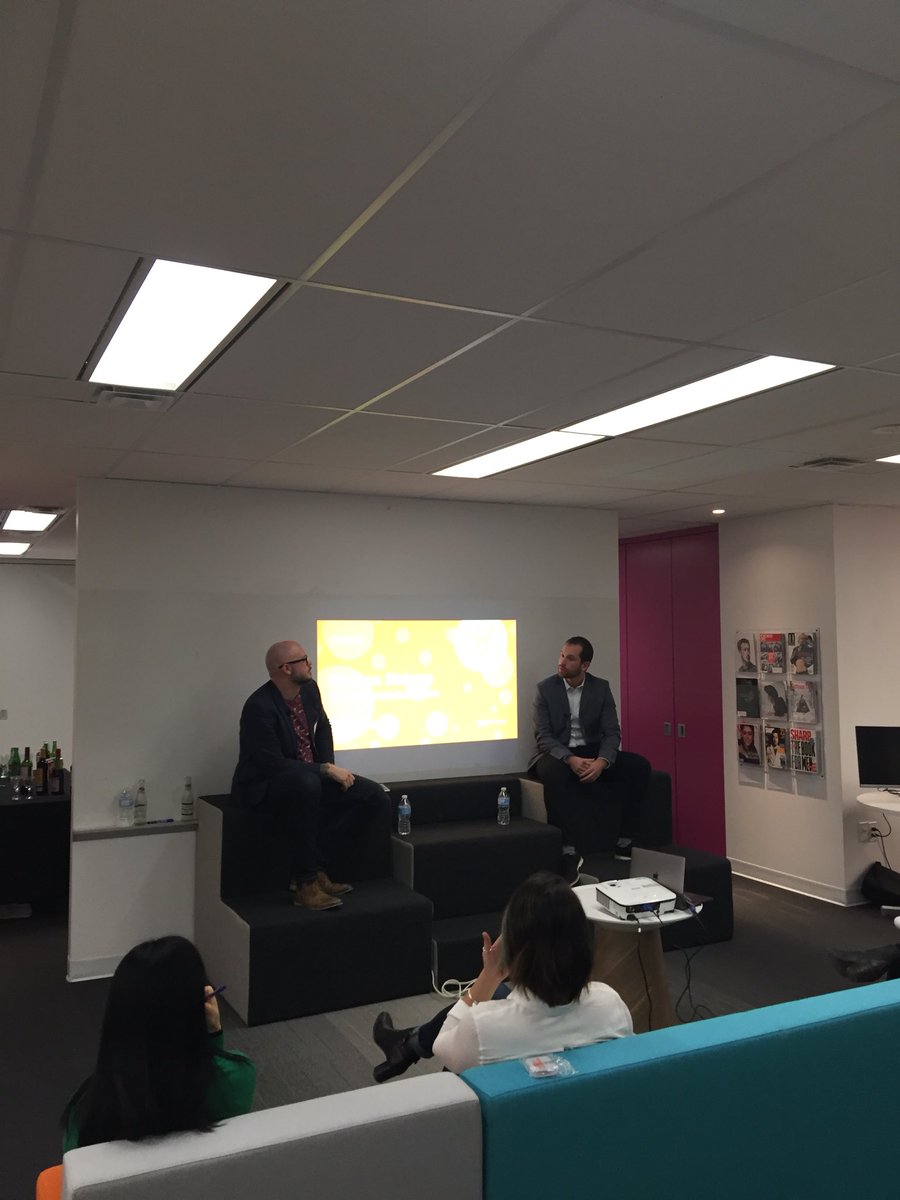 APEXPR's tweet photo. Tonight we have @antelopedan of @AntelopeInc with @GaryEdgar for #ruckusmakers. #datameetsdesign https://t.co/eufcSI2P82