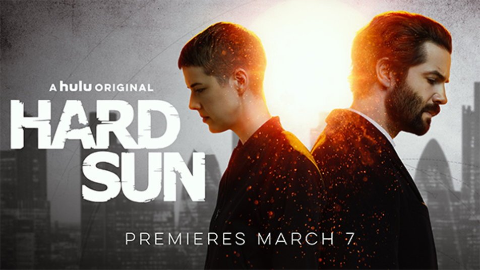 VegasFilmCritic's tweet photo. Speaking today to #JimSturgess and #AgynessDeyn for their new drama, #HardSun premiering on #Hulu. Posting soon! @Hulu #HardSunIsComing @HardSunOnHulu @hardsuntv https://t.co/fZn9fUTvzW