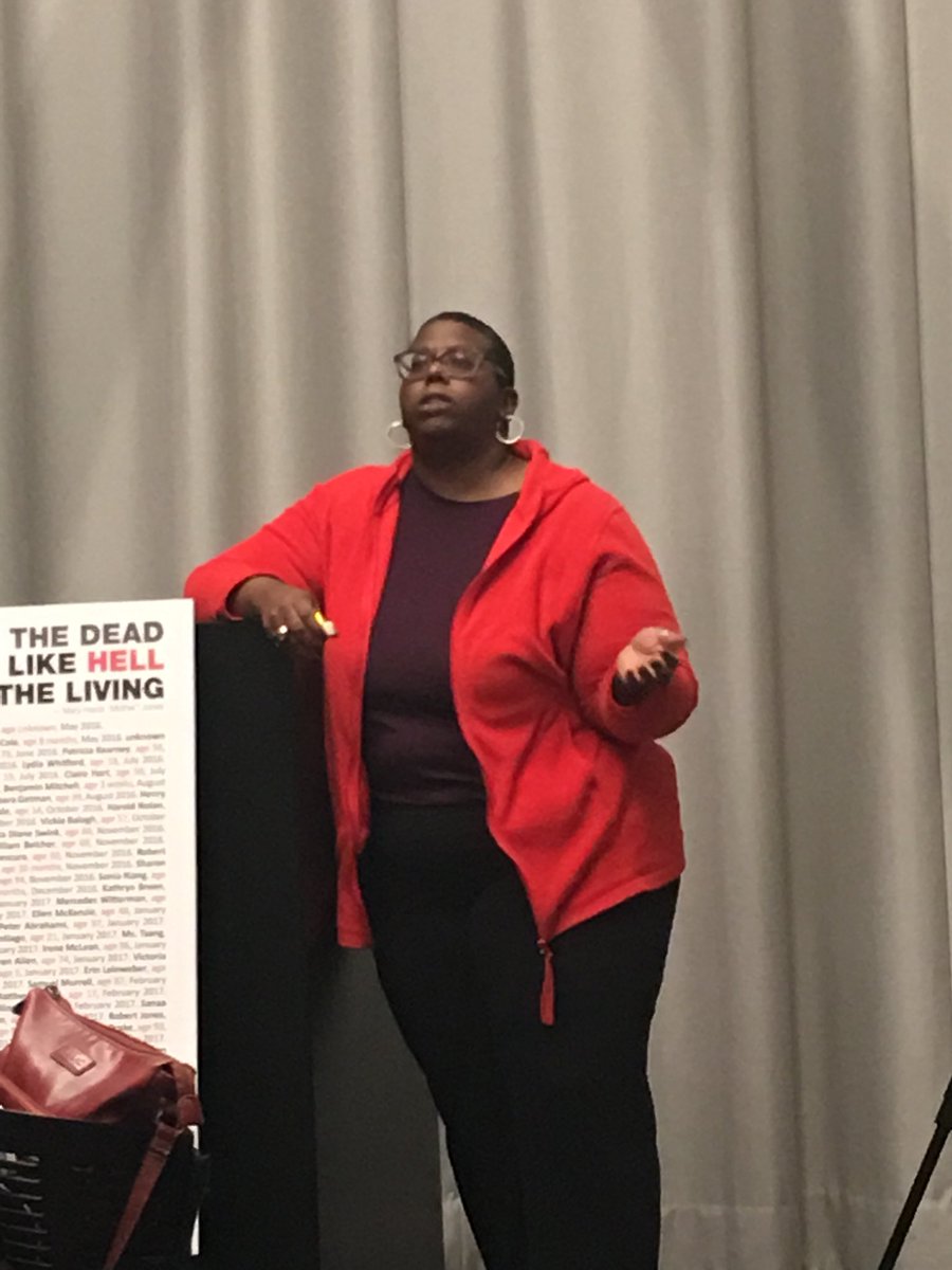 autselfadvocacy's tweet photo. .@NJDC07 speaks to the intersectionality of the victims but also the movement spreading internationally. “We MUST end this” #DDoM2018 https://t.co/DUTC0krbPD