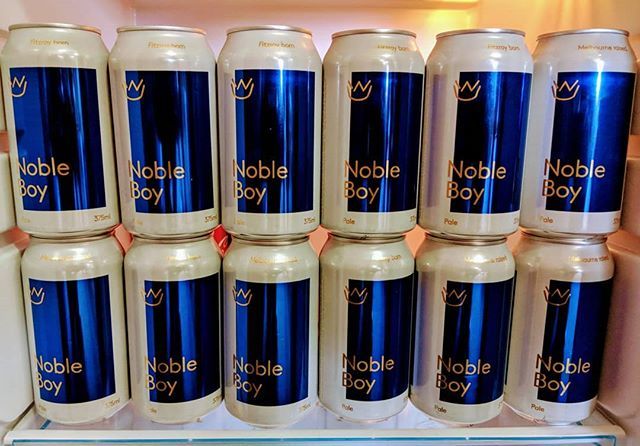 We keep our fridge stocked exclusively with @nobleboybeer