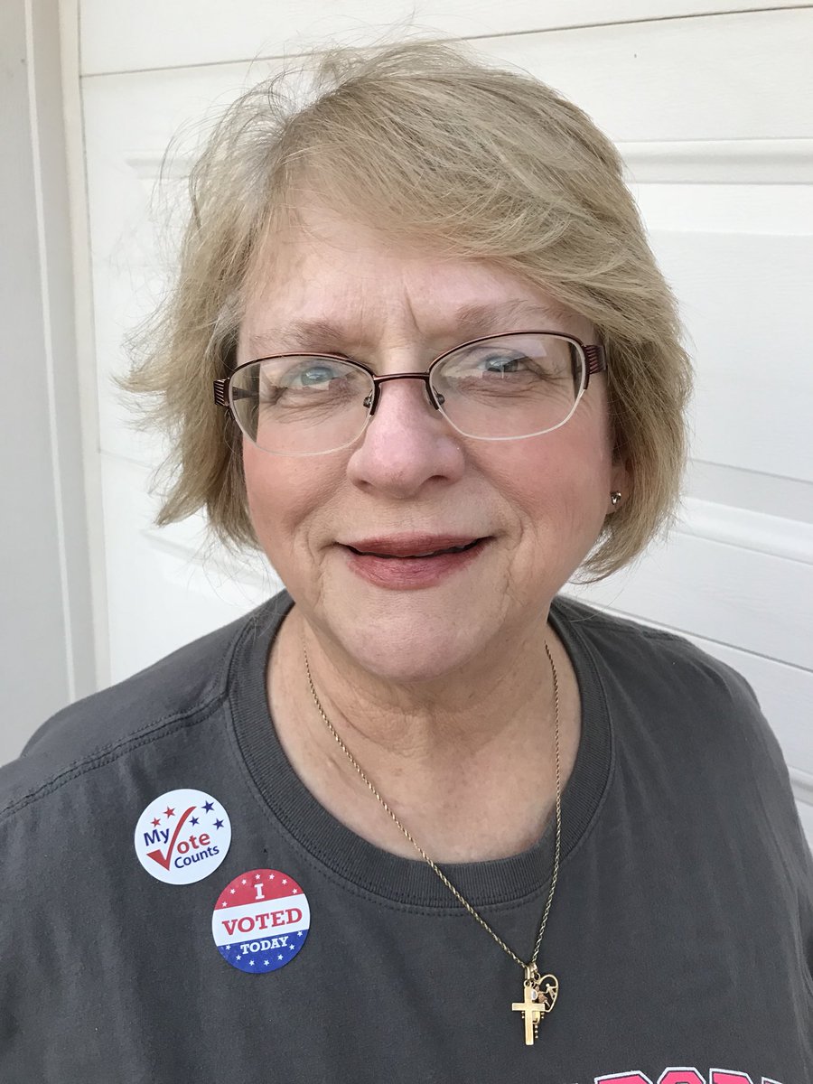 darla_fagan's tweet photo. I voted for education - 37 years in education! Go make your vote count! #ICareBISD #BISDPride https://t.co/9riKNewD9o