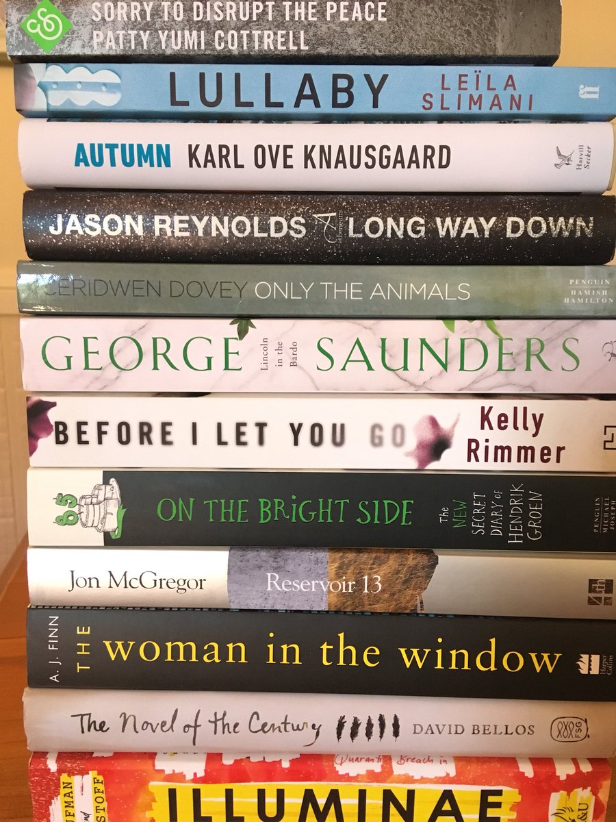 AStrongBelief's tweet photo. My perpetually optimistic #AutumnReadingStack https://t.co/3L047J8d47