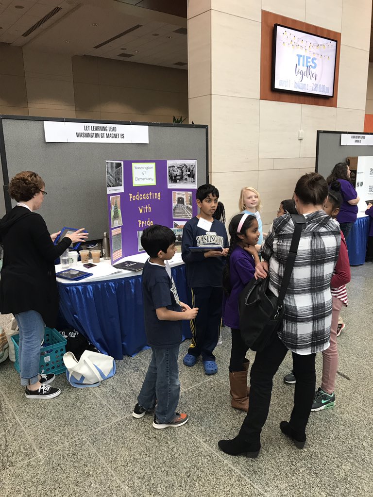 MrCAFreeman's tweet photo. Had a blast watching my kids present their project at NCties. https://t.co/hcA7KF91lG