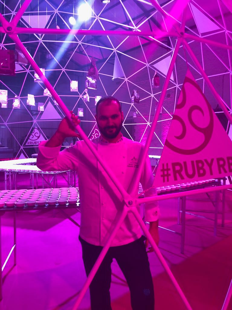 ComaschiDavide's tweet image. Una grande festa! #RubyRB1 #Callebaut