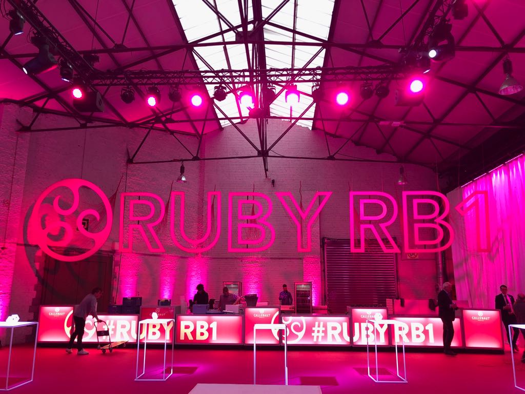ComaschiDavide's tweet image. Una grande festa! #RubyRB1 #Callebaut