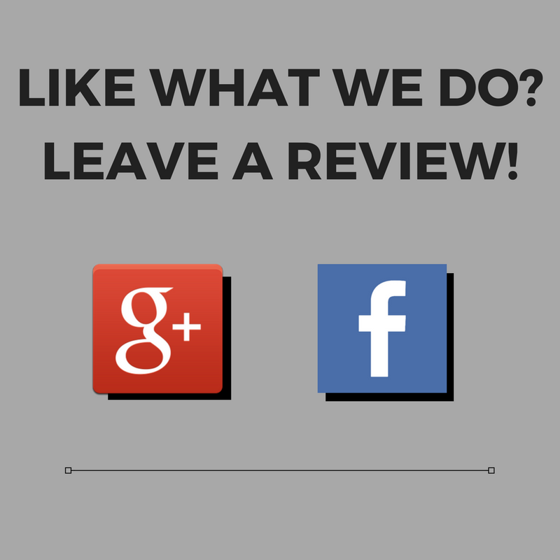 Like what we do? Leave us a review!