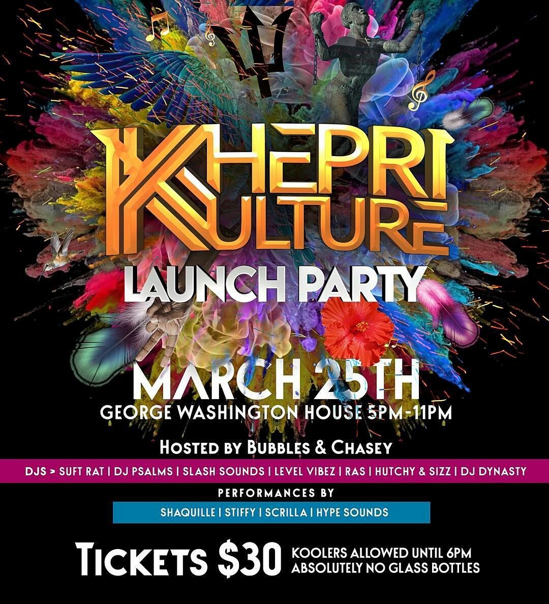 theofficial411's tweet photo. @KhepriKulture ... (🗣keh-pree culture) ... and then BOOM💥 Mama we reach !!! Join the movement on #March25th as we Showcase to the world Barbados’ Hottest Collabo for Kadooment Day 2018 in a party atmosphere 😱🎉🙌 https://t.co/gSpsAaF4Tw