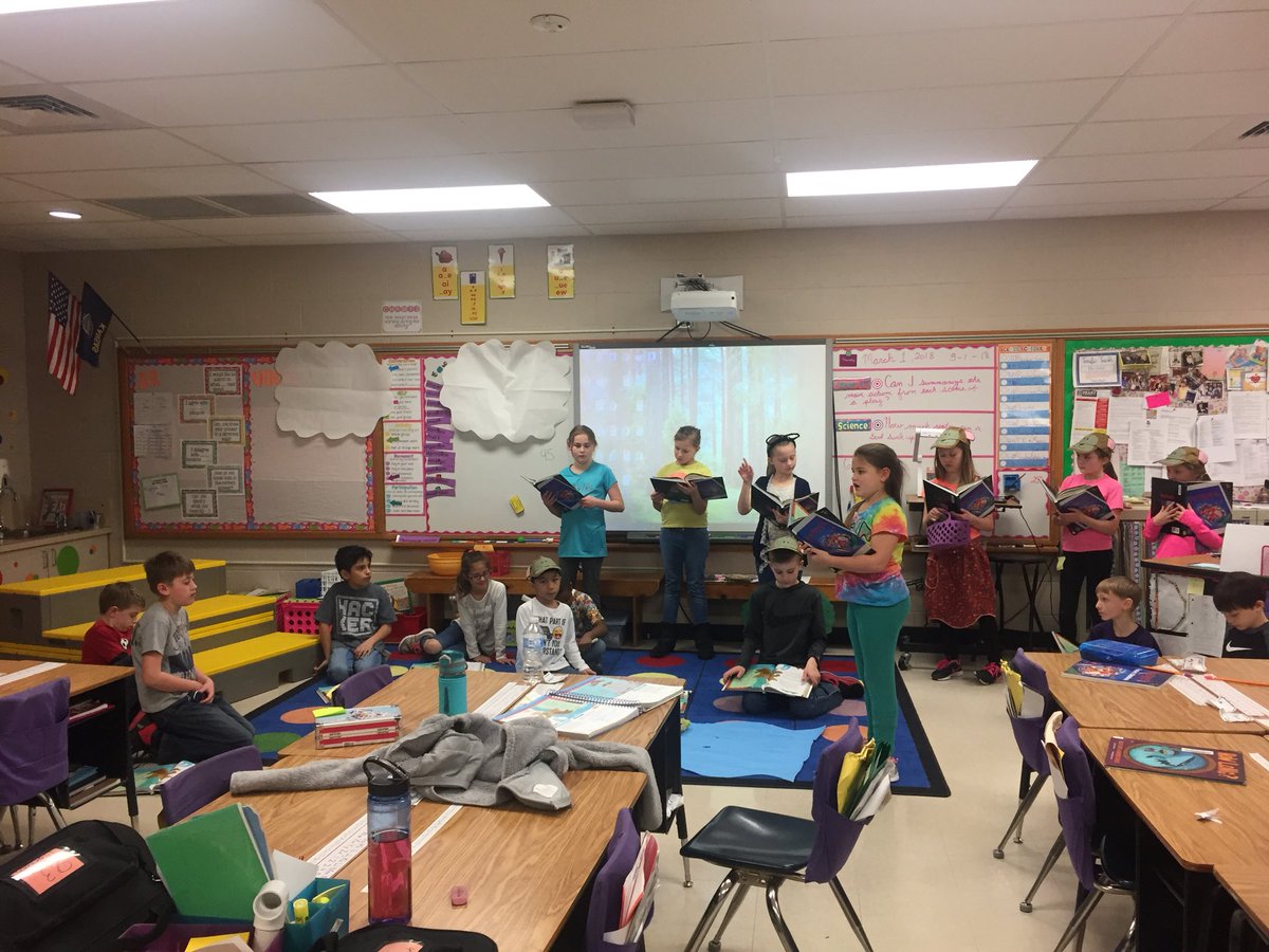 The kiddos present “Two Bear Cubs” this week! <a href="/SheridanUSD475/">Sheridan Elementary</a>