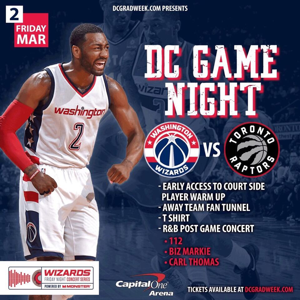 GWUBGSA's tweet photo. Join us tomorrow as we kick off #DCGradWeek tomorrow with the Wizards, 112, Carl Thomas, and Biz Markie! https://t.co/migBDfZsrR