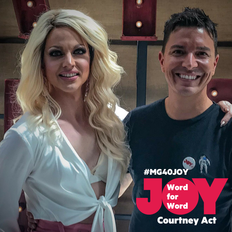 JOY949's tweet photo. Word for Word's @BenjaminJNorris interviews @courtneyact, Sydney gay icon. Saturday midday AEDT, listen LIVE: https://t.co/VSReNuFudn 🌈📻 #sydneymardigras #MardiGras40 #MardiGras #MG40JOY https://t.co/0tCTQjIImY
