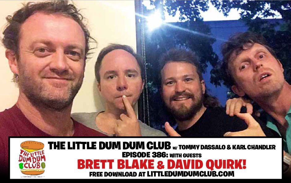 Tommy Dassalo (@dassalo) on Twitter photo New episode of <a href="/DumDumClub/">Little Dum Dum Club</a> with two great bois: <a href="/Brettyblake/">Brett Blake</a> & <a href="/Mrdavidquirk/">David Quirk</a>! Free and fun, here: littledumdumclub.com/?p=2561 or wherever you get your podcasts from. New episode of <a href="/DumDumClub/">Little Dum Dum Club</a> with two great bois: <a href="/Brettyblake/">Brett Blake</a> & <a href="/Mrdavidquirk/">David Quirk</a>! Free and fun, here: littledumdumclub.com/?p=2561 or wherever you get your podcasts from.