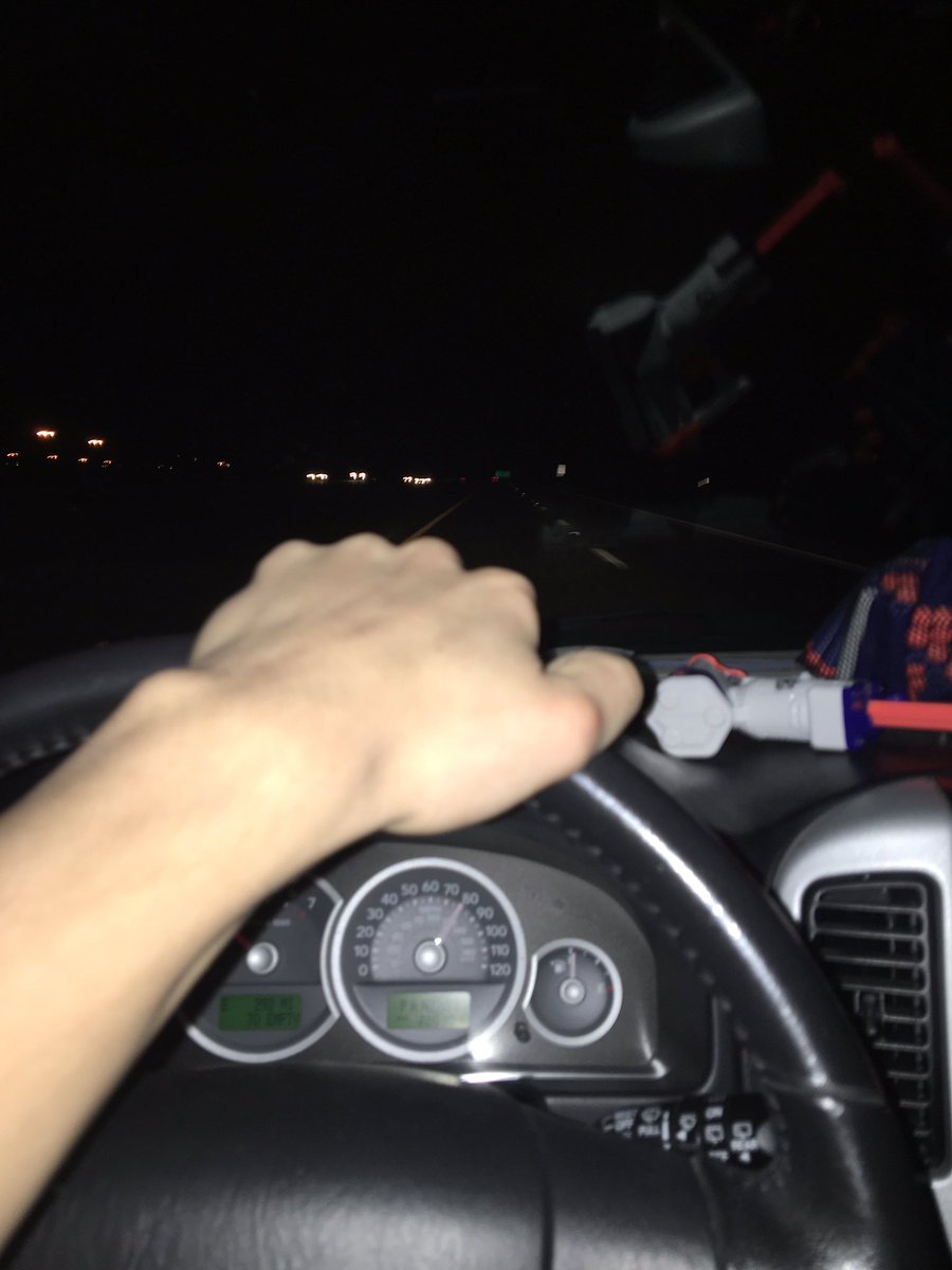 PhatSacSix's tweet photo. @therustyspoons Little does he know I'm about to flip this car and kill us all https://t.co/eIsyGtbliv
