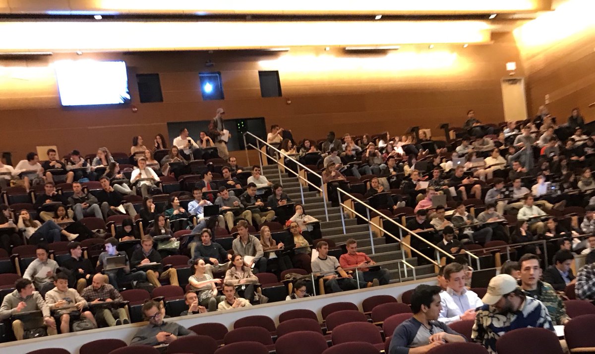 ErnieHuber's tweet photo. Nothing says keep it interesting and finish on time like speaking in front of an auditorium full juniors at #UCONN at 6:30 pm . #NowThatWasFun https://t.co/Ib4g3vsnwi