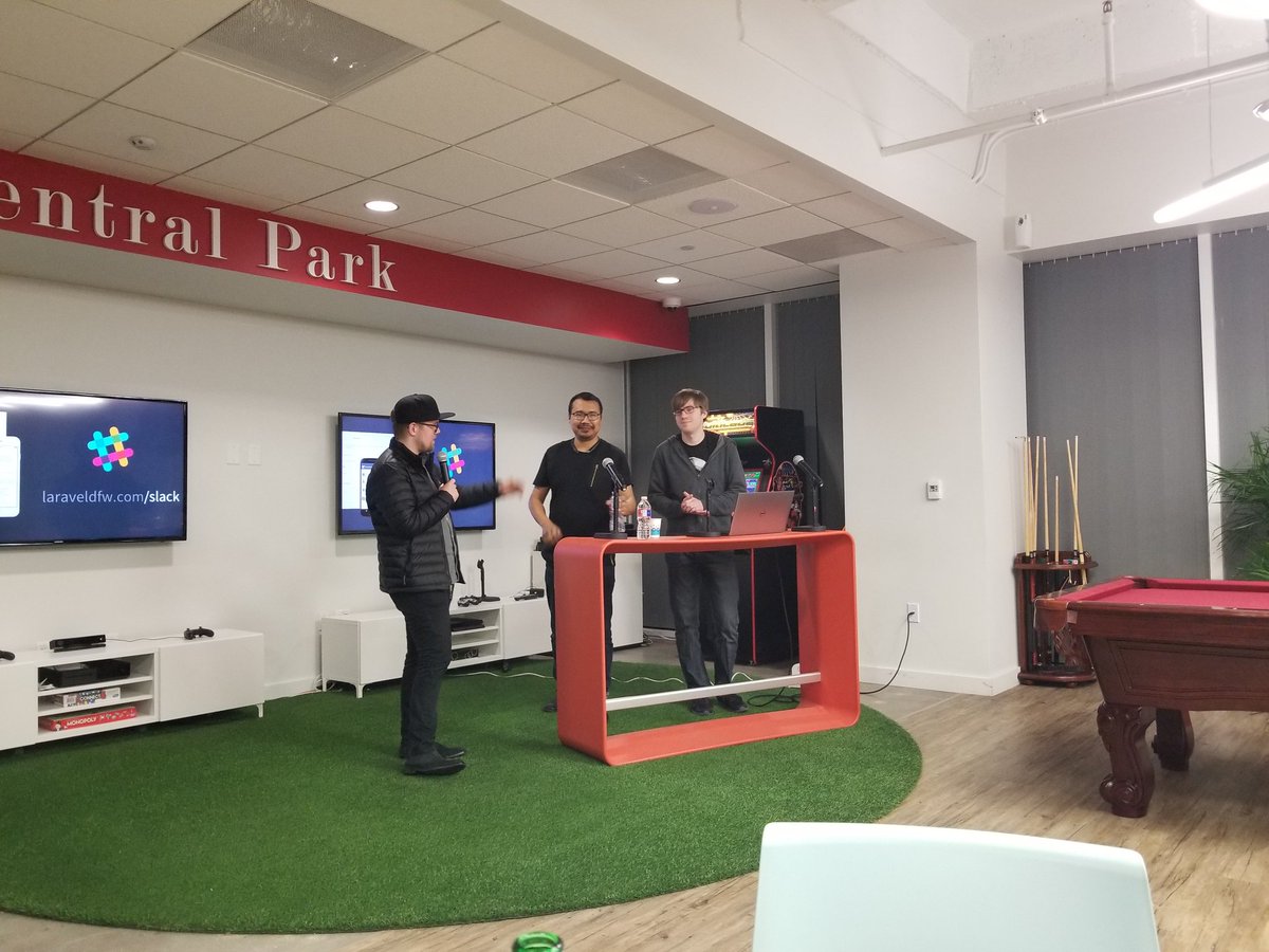 LaravelDFW's tweet image. Kicking off our LaravelDFW MeetUp! Thanks #Axxess for the space!