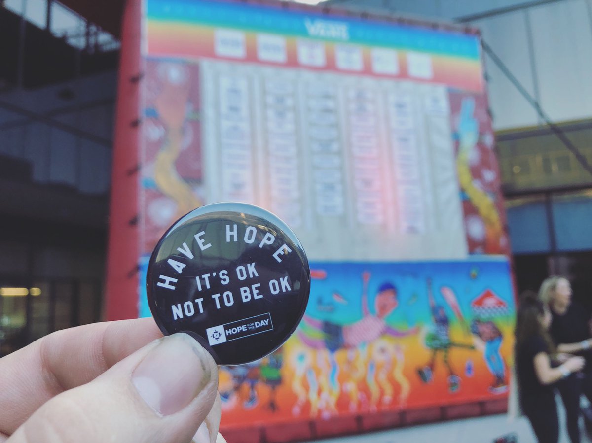 HopeForTheDay's tweet photo. who’s ready for warped tour 2018? #itsoknottobeok #havehope #hopefortheday #warpedtour #1for121 https://t.co/2nyLCOj4IU