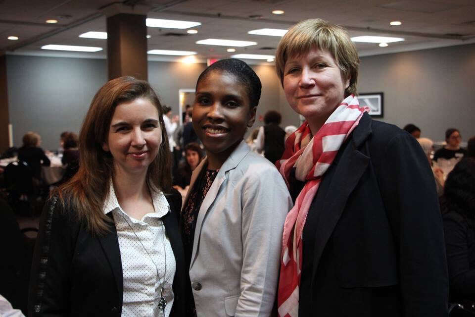 UMQuebec's tweet photo. Journée d’échanges très productive pour @maude_laberge au Colloque 2018 « La #parité, ça change le monde! » de @GFPD_ca à #Longueuil #UMQ #polmun #desfemmescommevous https://t.co/OsJdLKu7mY