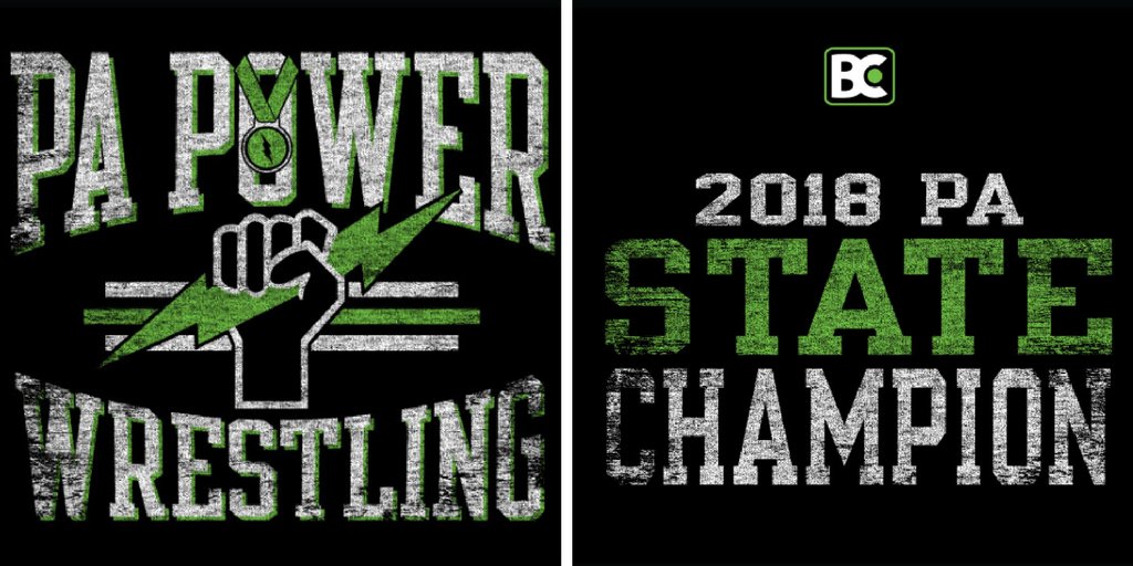 PAPowerWrestle's tweet photo. Once again PA Power Wrestling will be providing all 2โฃ2โฃ4โฃ PIAA State Medalists their very own 2018 #PAPOWER ๐ช State Medalist T-Shirt. 2โฃ8โฃ of them will have CHAMPION on the back - who will they be? #LETTSSSGOOOO https://t.co/KD3ar2lKtI