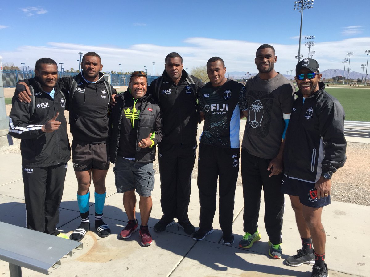 Waisale_Serevi's tweet photo. Phil4:13 All the best to the @fijirugby 7s for this weekend at the #Vegas7s . God’s strength again this weekend. God bless all. #faithmovesmoutains #tosokaiviti🏉🇫🇯🌴💪👏🙏😊 https://t.co/9KWEKMWfZw