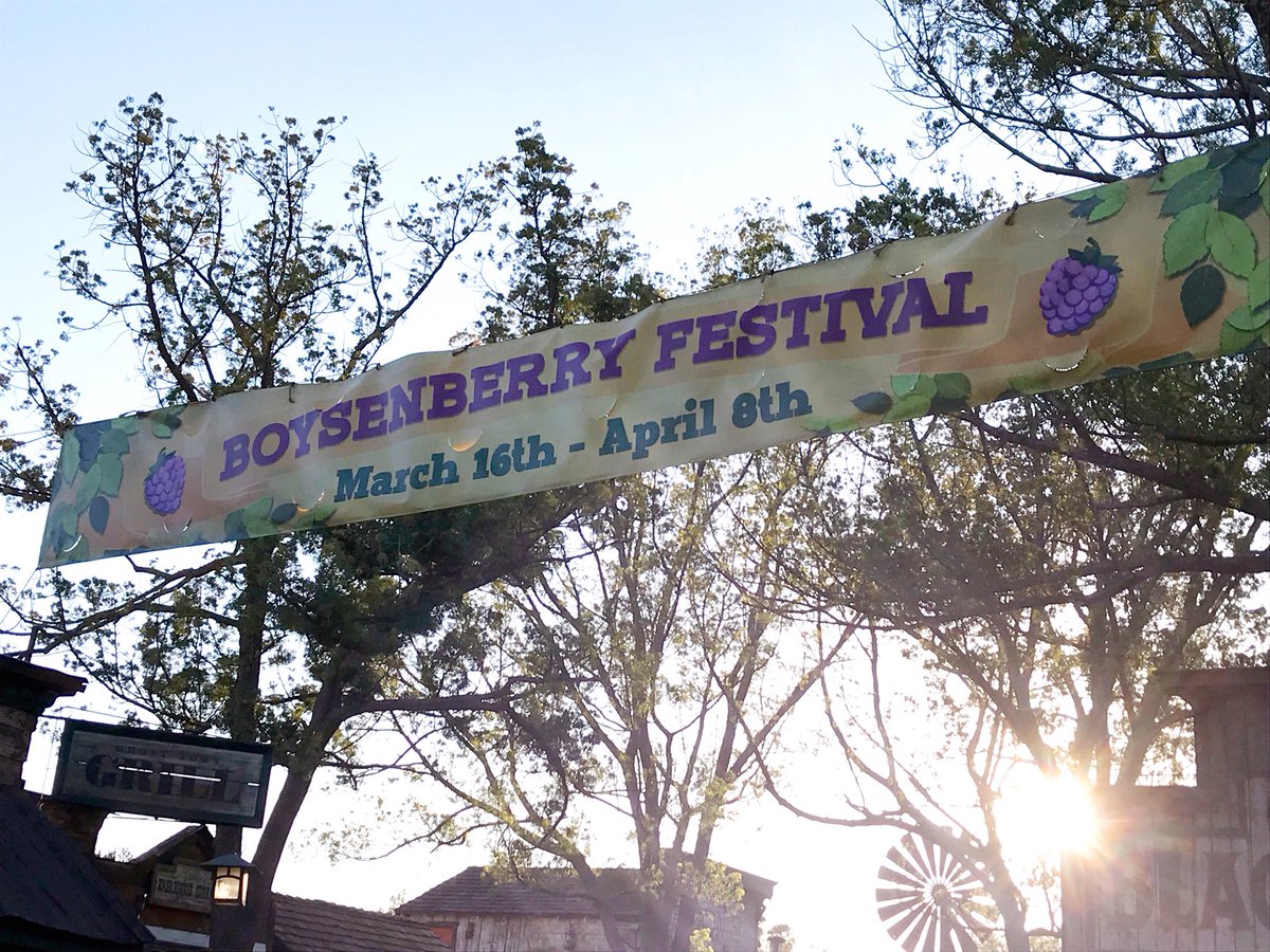 It’s almost time! #BoysenberryFestival  #KnottsBerryFarm #BerryBloggers #KnottsPartner #knottsboysenberryfestival
