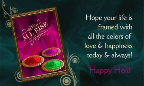 EventsAllrise's tweet photo. ALL RISE LUXURY EVENTS MANAGEMENT- wishes you all a very Happy Holi. May this festival spread the colors of love, happiness and success in your life. #eventmanagement #eventplanner #eventorganiser #events #wishes #corporateevents #weddingplanner #eventmanager
www.allriseeven… https://t.co/JIuAQcJ05s