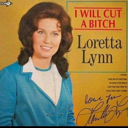 TwoGunHattie's tweet image. I'm sayin' tho...
.
.
#loretta #cutabitch #switchblade #igetdownlikethat #suchafuckinglady #twogunhattie #sanger