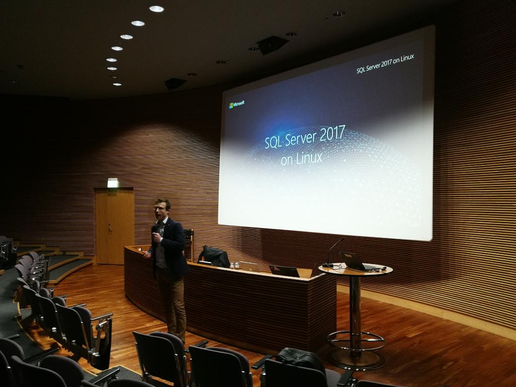 MicrosoftSuomi's tweet image. How to benefit from #data and how to get real value out of data? That's the question for today at our #SQLServer2017 Roadshow event.
