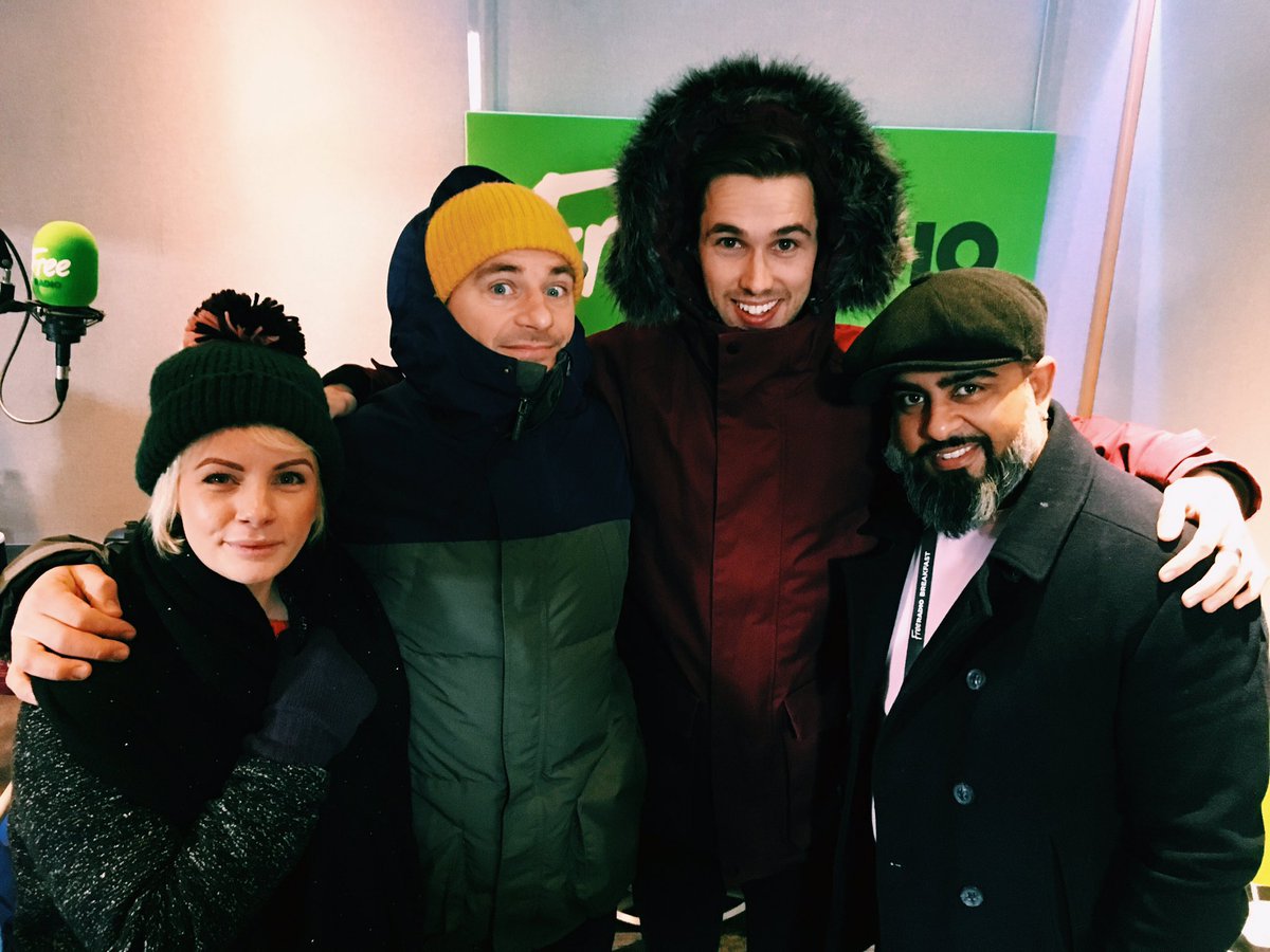 hitsatbreakfast's tweet photo. We've battled through the snow to be here for you, Birmingham. @wearefreeradio NOW! #show30 https://t.co/xl3LUZoPYb