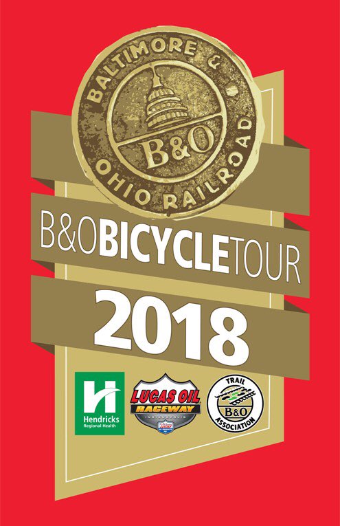 Registration now open at tinyurl.com/bobikeride2018 for the 26th annual B&amp;O Bicycle Tour sponsored by <a href="/HendricksHealth/">Hendricks Regional Health</a> #bobikeride