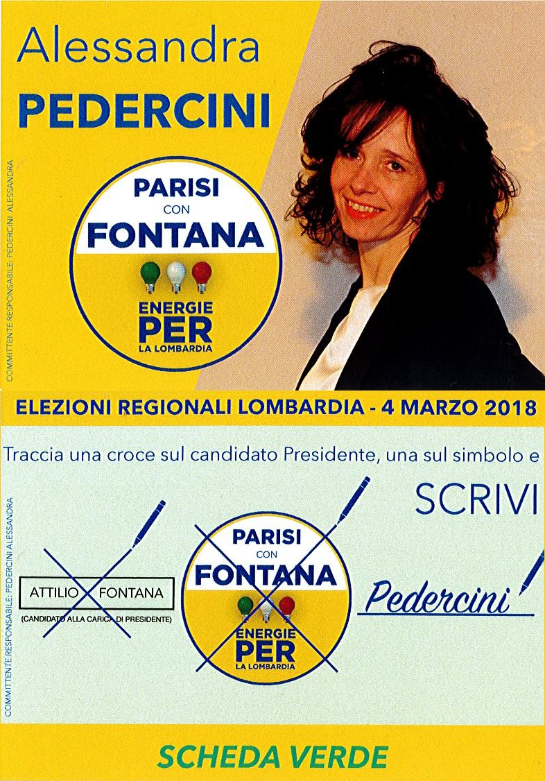 DanielSpadacini's tweet photo. "In coalizione con il #cdx per dare continuità alla gestione amministrativa che ha portato la #Lombardia ad essere eccellenza in #Italia ed in #Europa. @epi_lombardia darà un contributo importante alla sua vittoria."
Parlando di preferenze: Scrivi #Pedercini e #Bianchi https://t.co/Q5vQRMAO1H