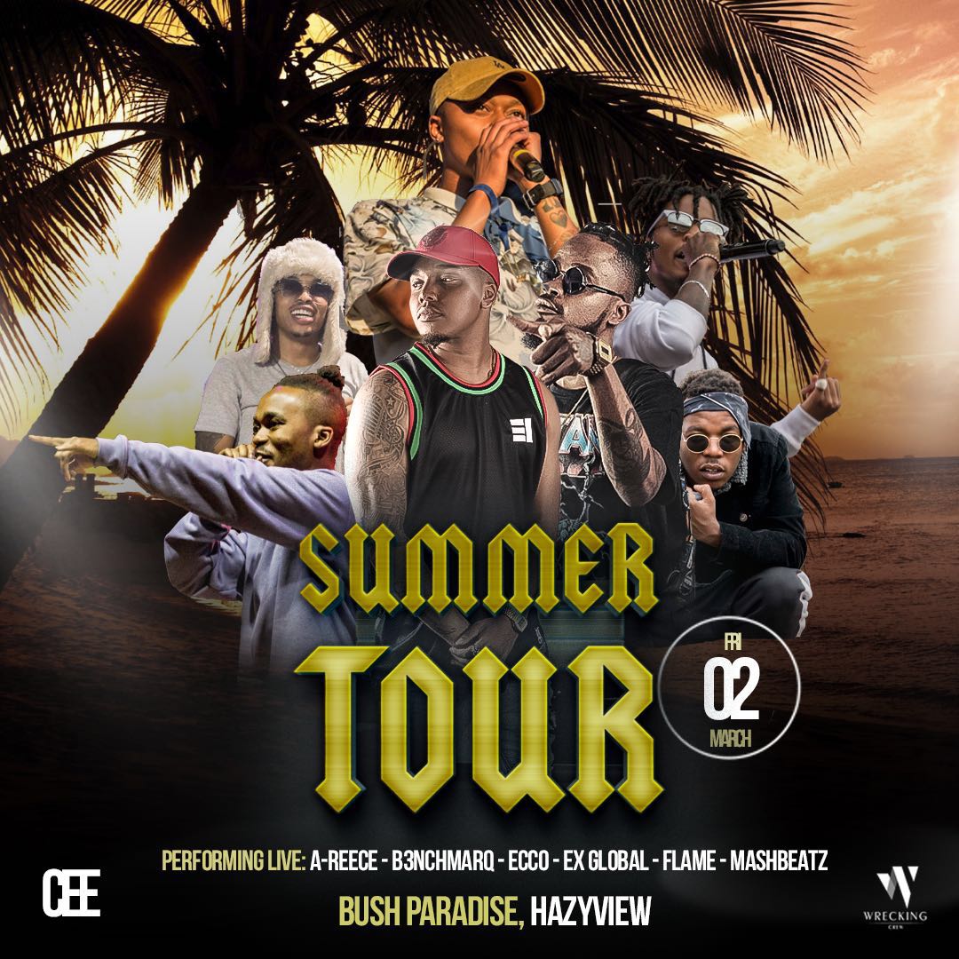 buckztherapper's tweet photo. TWC #TWCSUMMERTOUR still on catch em live tonight!!!
@WreckingCrew_ZA
@Thabiiiso
@B3nchMarq
@Tyga_BankZ
@Ex_Global
@ecco_twc
@MashBeatz
@La_FlameSA
@reece_youngking https://t.co/1dFtrDScF7