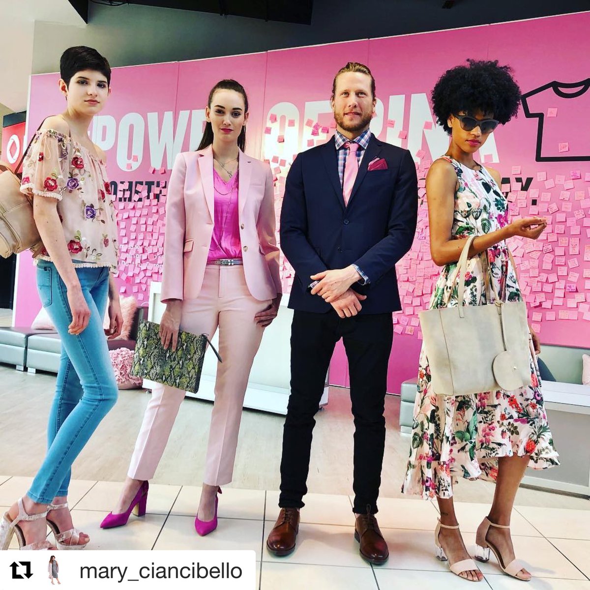 AngiesModels's tweet photo. #AMTIWATCH Our strong, powerful &amp; beautiful #AMTIARMY @heidikelso @sikuliaq @stevejames_t @venissabiggs for @bayshoreottawa #pink #antibullying #AMTIers #fashionstyle #model #modelslife #modelingagency #weloveourmodels https://t.co/meF0TWrhhf