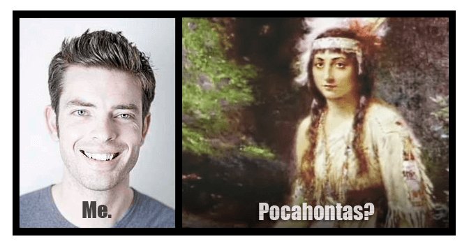 So...in other news, I just learned that Pocahontas is my great great grandmother? Haha, seriously! - idreamedofthis.com/descendant-of-…  #PocahontasDescendant