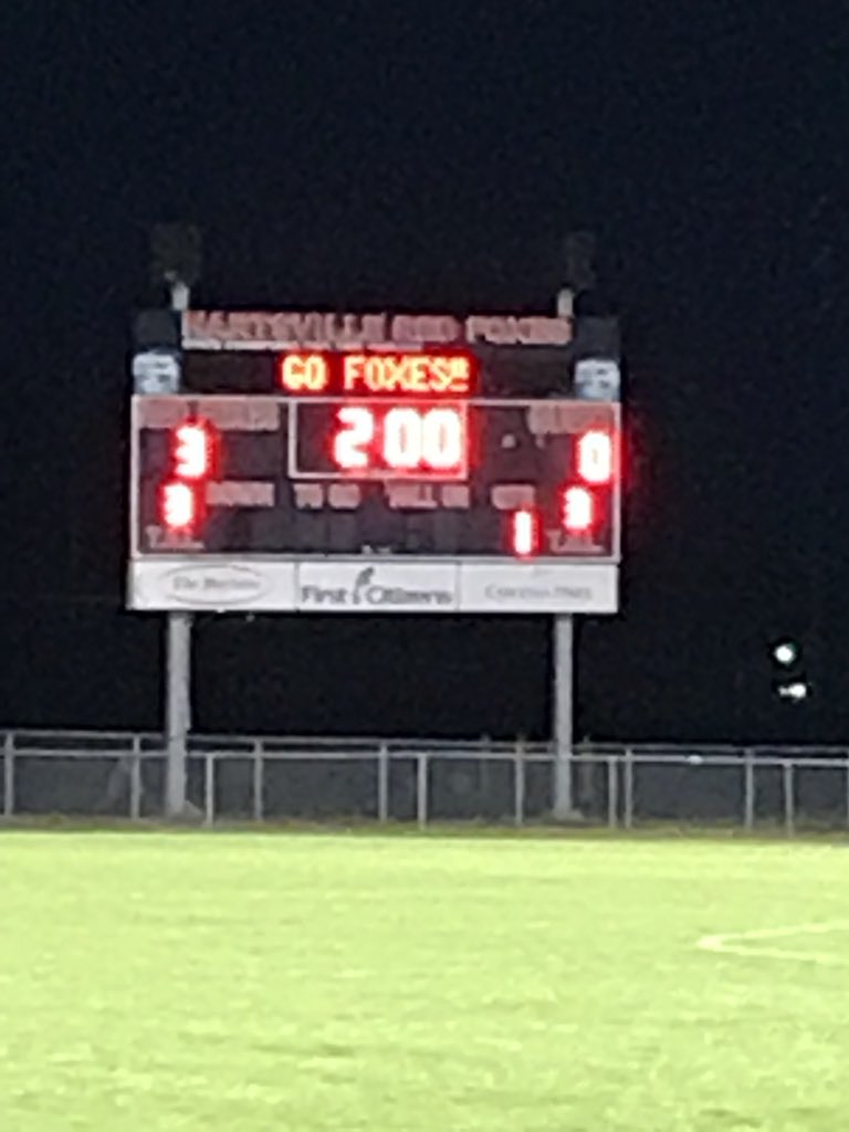 CoachHamHMS's tweet photo. Hartsville MS FOXES ATHLETICS UPDATE 

Boys Soccer gets its first win of the season with a 3-0 score over Long MS. Thanks to all the families and friends for braving the pregame monsoon and the wet/windy conditions during the match.

#WeAreFoxes #FightLikeaFox #proudAD https://t.co/Vth7mX3Tue